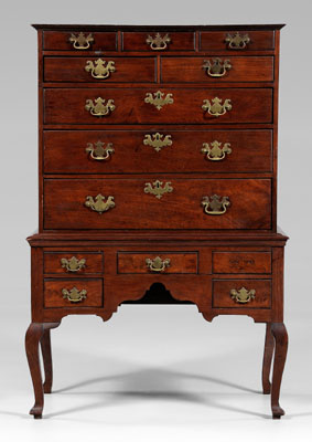 Pennsylvania Chippendale high chest  114930