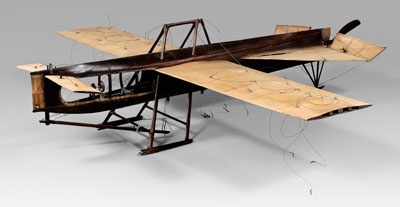 Canard aircraft test model, 1910-1920,