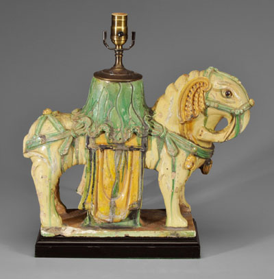 Chinese tileworks elephant green  11496f