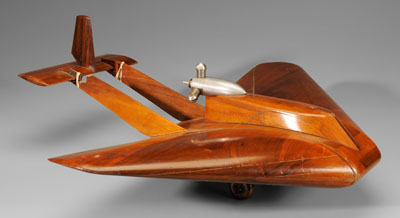 Delta Pusher wind-tunnel aircraft model,