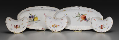 14 pieces Meissen porcelain 12 11499c