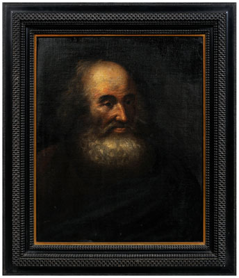 18th century portrait, older bearded