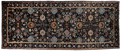Agra rug elaborate intertwined 1149b5