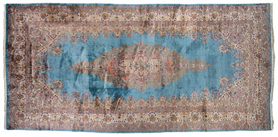 Crown Kerman carpet, elaborate