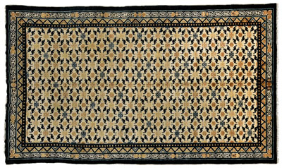 18th century Chinese rug rows 1149d4