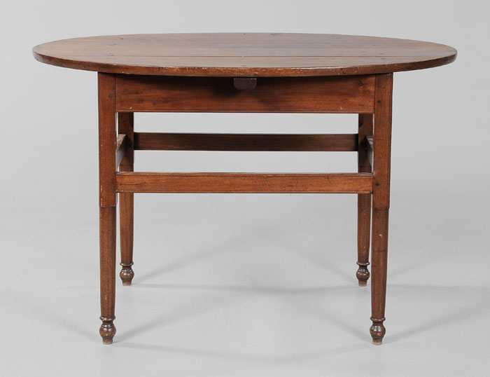 Southern Walnut Oval Center Table possibly