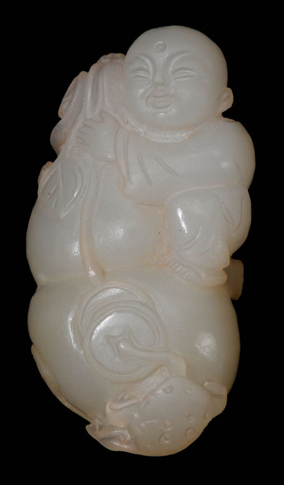 Jade Toggle Qing Dynasty translucent 114a43