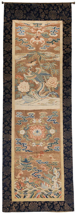 Kesi Chair Panel Chinese, 18th