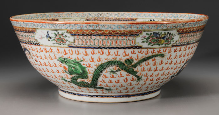 Export Porcelain Bowl Chinese, 19th