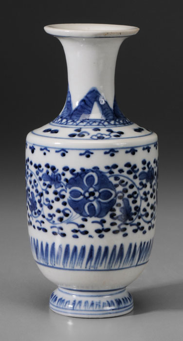 Blue and White Porcelain Vase Chinese,