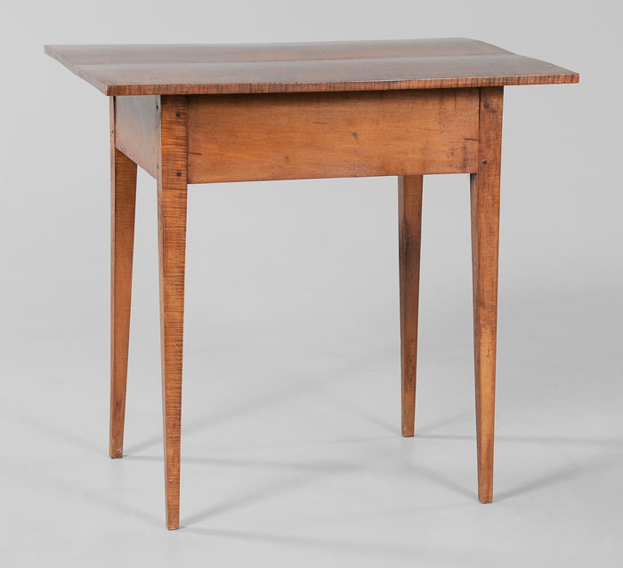 Federal Tiger Maple Table American  114a8f