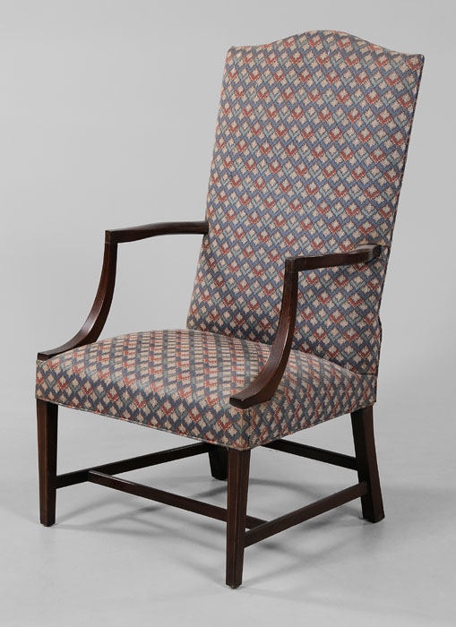 Federal Style Inlaid Lolling Chair 114aa3