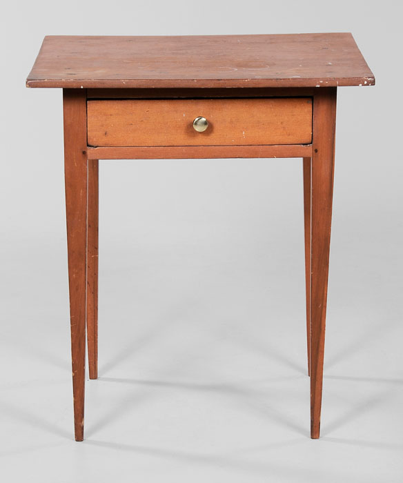 Federal One-Drawer Table American,