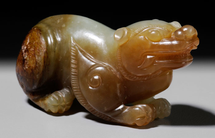 Jade Beast Ming Dynasty, celadon and