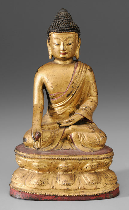 Bronze Figure of Shakyamuni Buddha 114b13