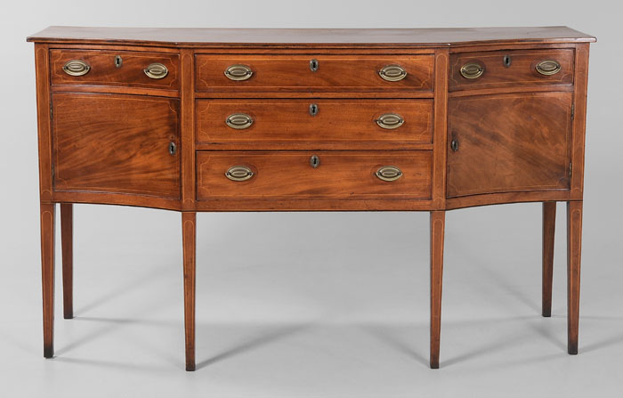 Federal Inlaid Mahogany Sideboard