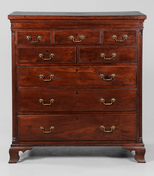 American Chippendale Walnut Tall 114b3d