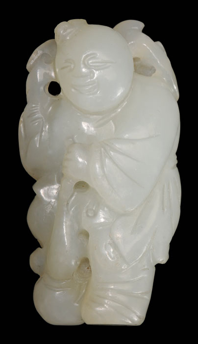 Jade Toggle Chinese, Qing Dynasty,