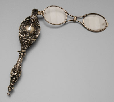 Unger Bros. sterling lorgnette,