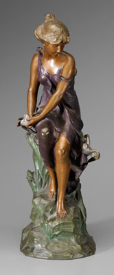 Alfred Jean Foretay sculpture Swiss  117a0f