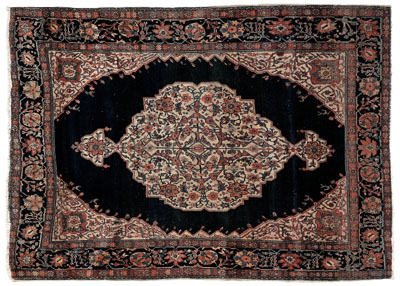 Ferahan Sarouk rug finely woven  117a20