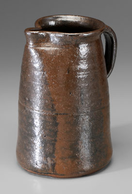 Early B. B. Craig stoneware pitcher