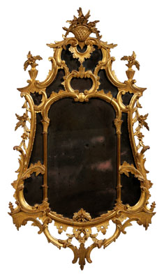 Chippendale style carved and gilt 117b01