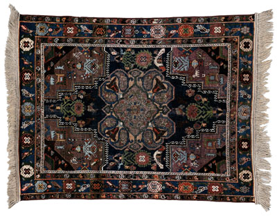 Persian rug complex central panel  117b63