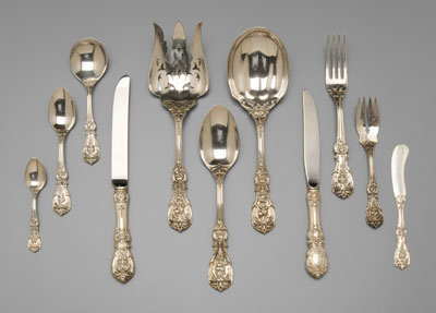 Francis I Reed & Barton sterling flatware,