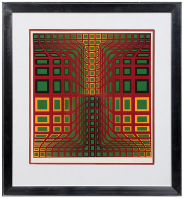 Victor Vasarely Hungarian French  117bd4
