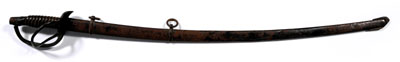 Civil War light cavalry saber,