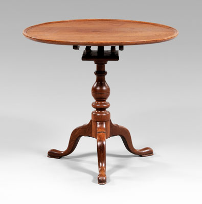 Pennsylvania Chippendale tea table,