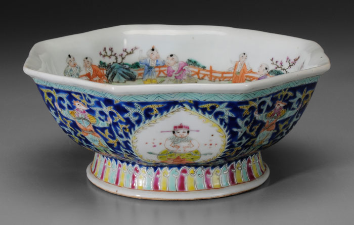 Octagonal Porcelain Bowl Chinese  117c55
