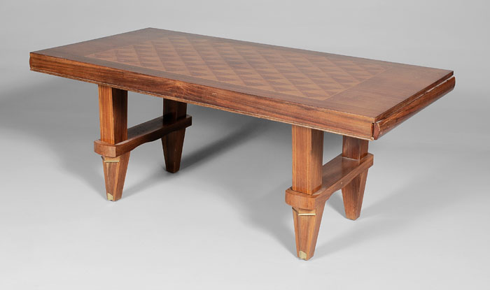 French Art Deco Library Table attributed 117c64