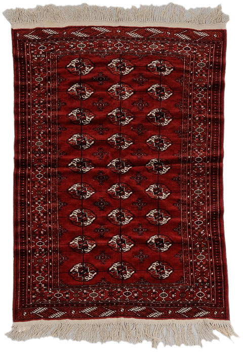 Turkman Rug Central Asia early 117c7f