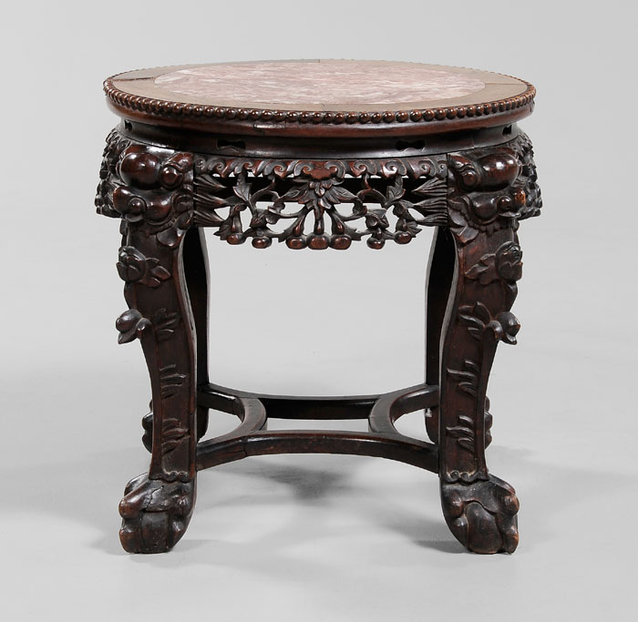 Hardwood Stand Chinese, late 19th/early