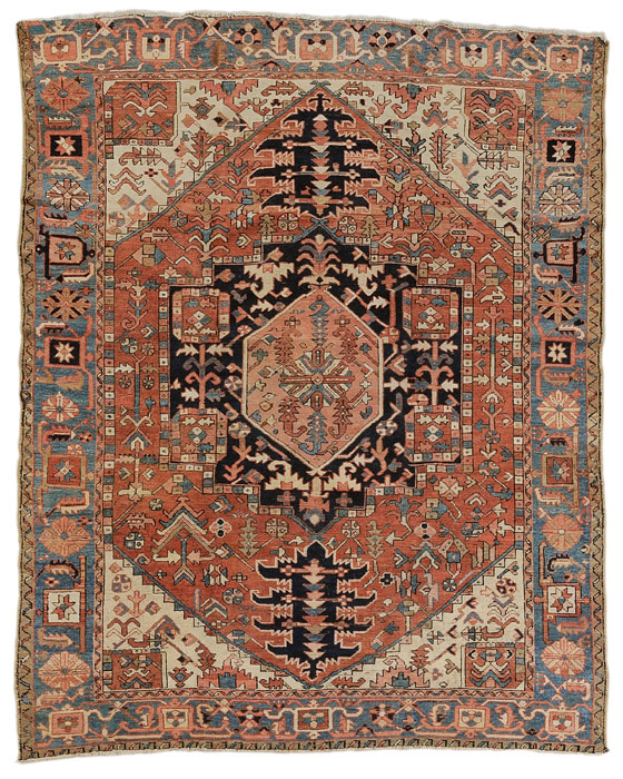 Heriz Carpet Persian, early 20th