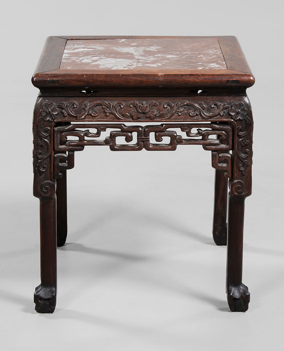 Hardwood Stand Chinese, late 19th/early