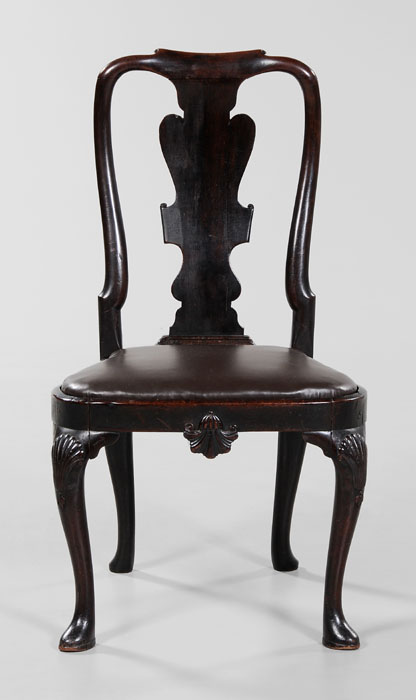 George II Mahogany Side Chair probably 117ccb