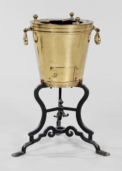 Early Brass Brazier probably British