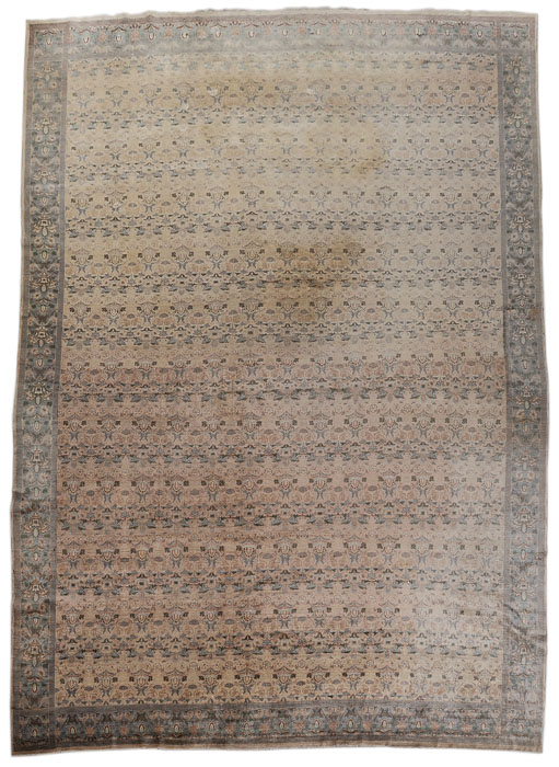 Agra Palace Carpet India 19th 117cdb