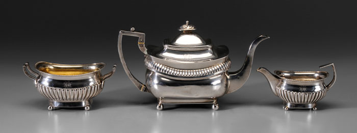 English Silver Tea Service George 117cf1