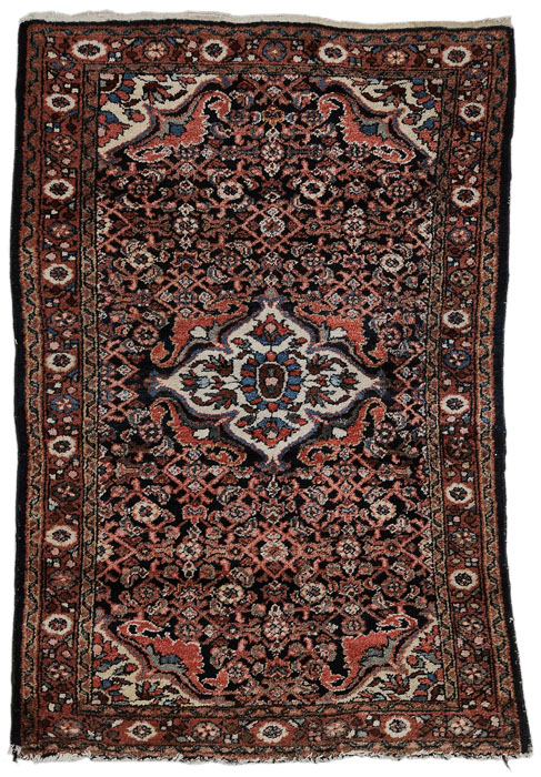 Hamadan Rug Persian 20th century  117d18