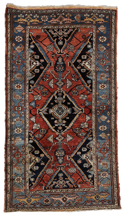 Hamadan Rug Persian, 20th century,