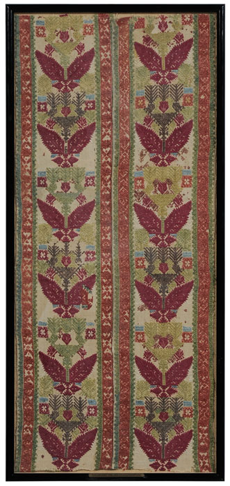 Embroidered Panel Greek 19th century  117d7b