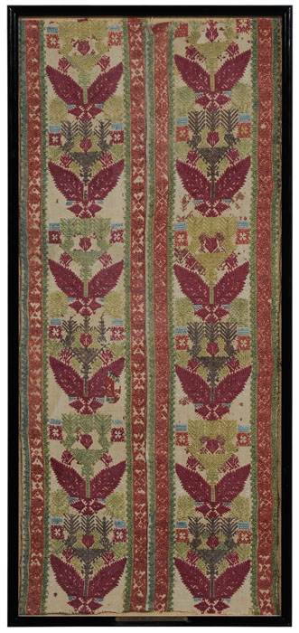 Embroidered Panel Greek, 19th century,