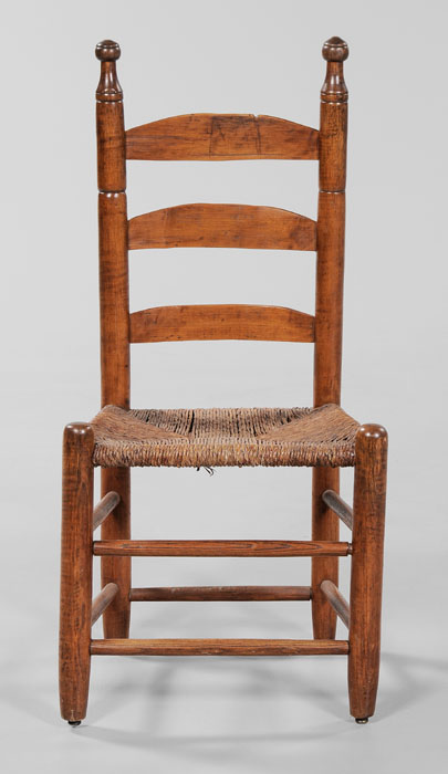 Virginia Ladder-Back Side Chair attributed