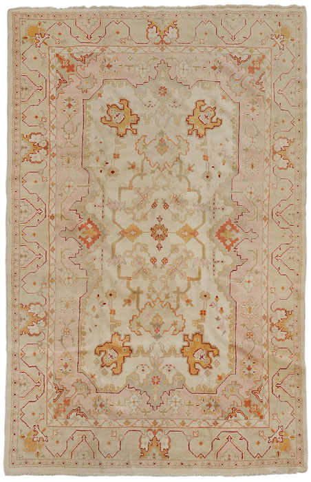 Oushak Carpet Turkish mid 20th 117dd7