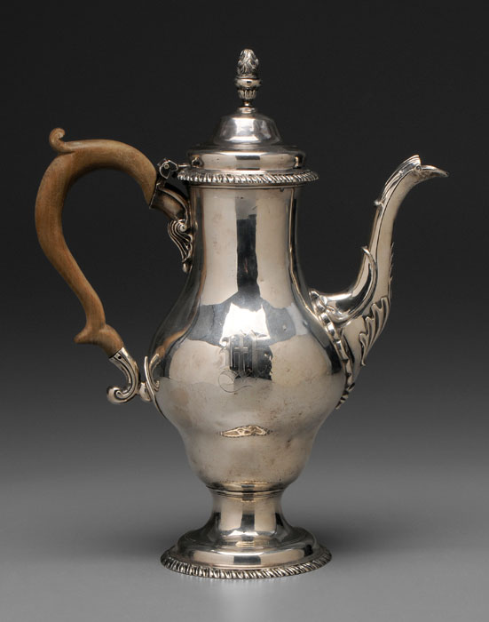 George III English Silver Coffeepot 117e0b