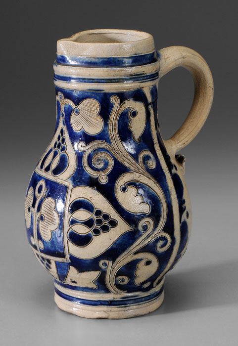 Westerwald Pitcher German, late 17th/early